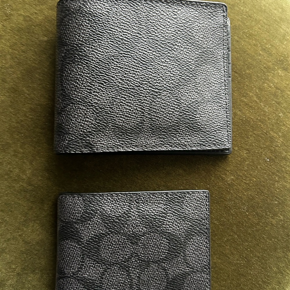 Coach 3-in-1 Signature Leather Wallet Set